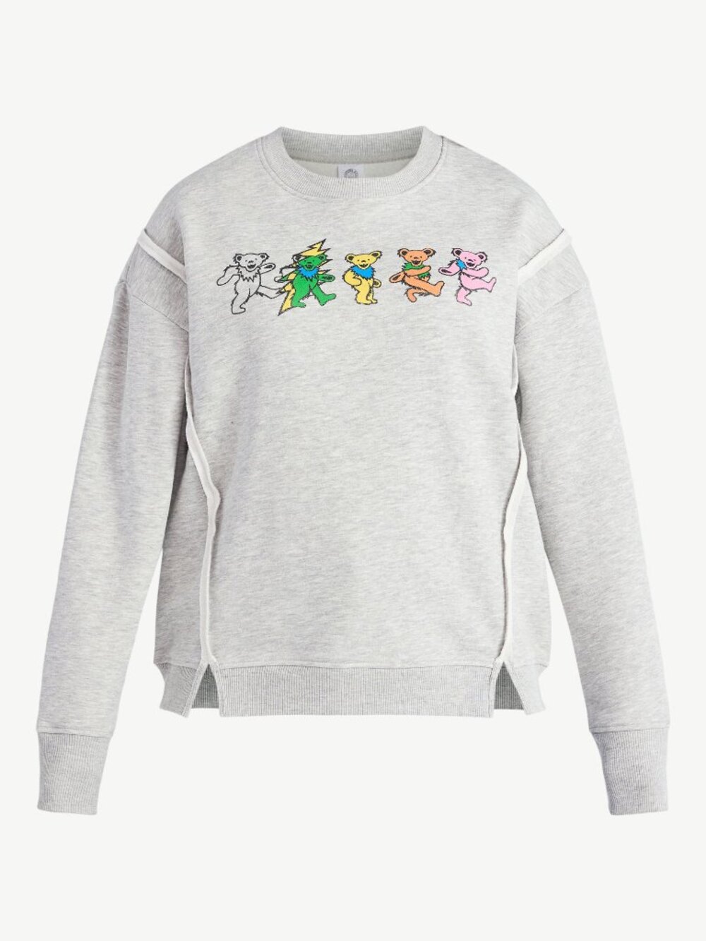GRATEFUL DEAD Dancing Bears Sweatshirt Oversize HIPPIE FESTIVAL BAND NEW NWT
